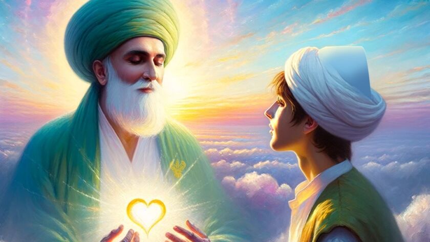 A sufi and his student and the reality of magnetism