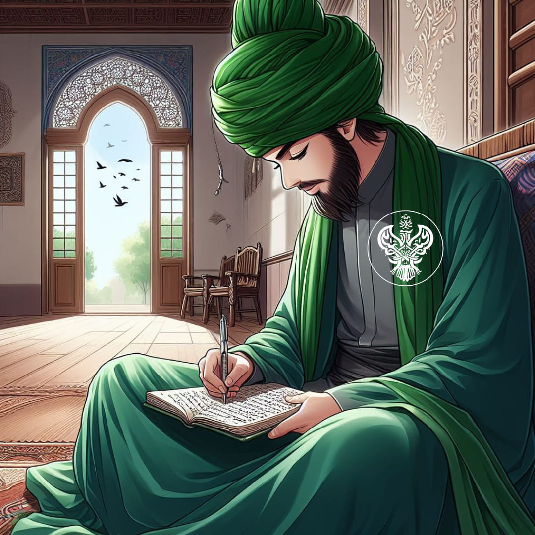 A sufi writing the last chapter