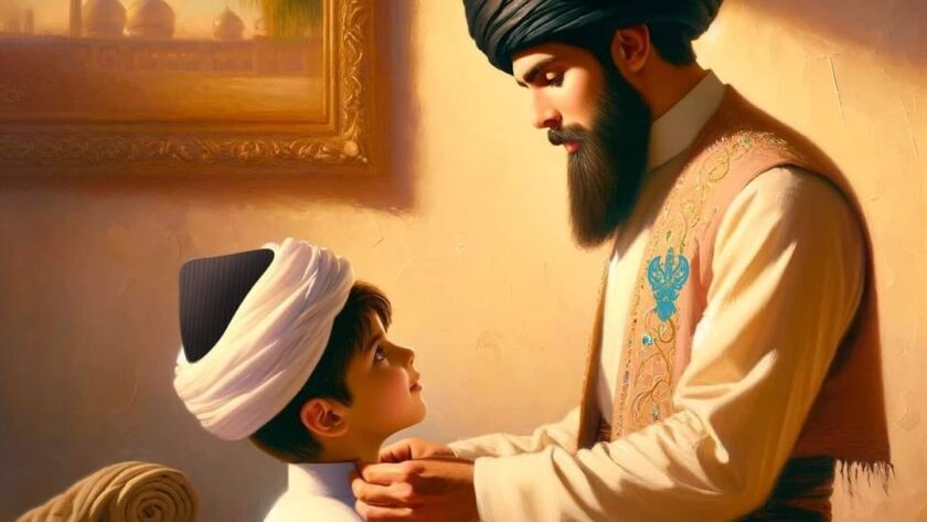 A sufi and raising of his son