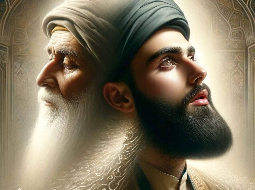 A Shaykh (Q) and his student
