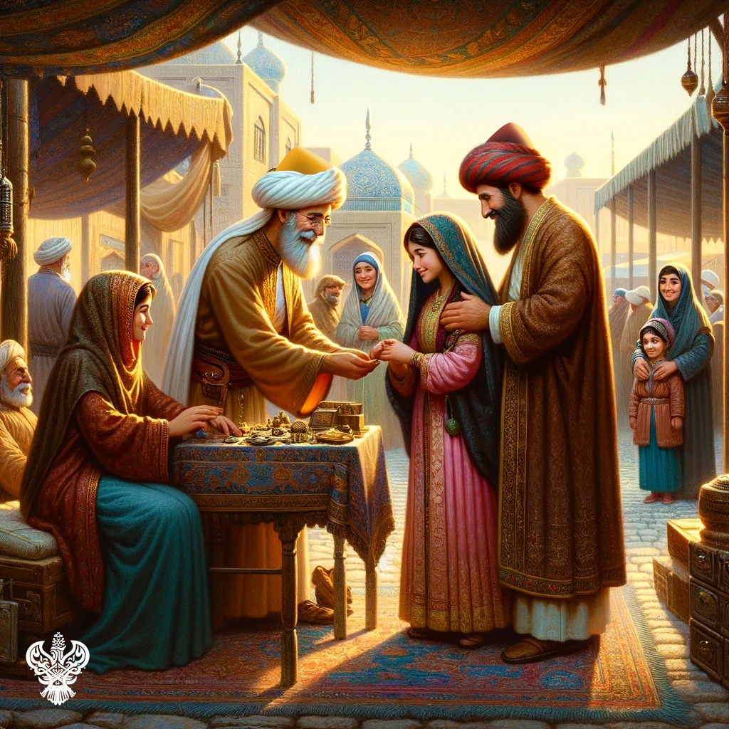A islamic sufi business in a market