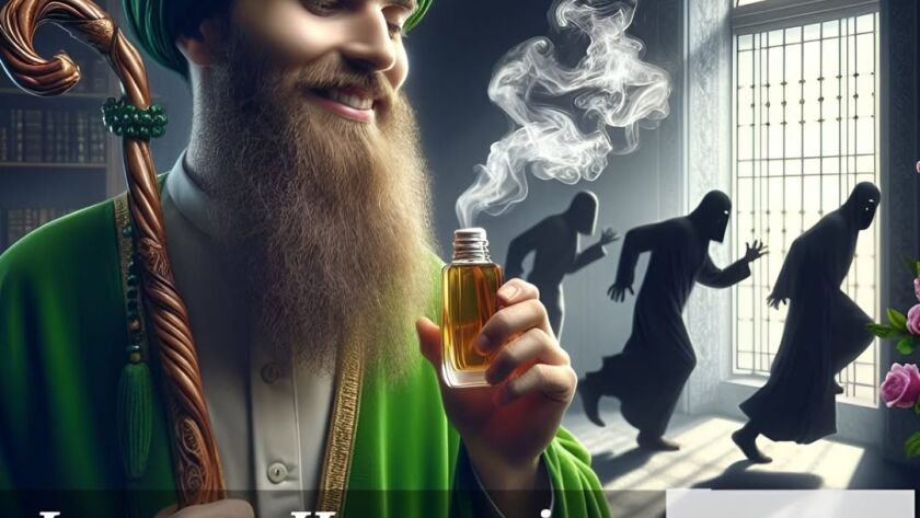 A sufi with good scent and positivity