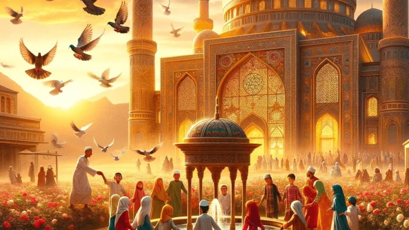 A celebration with many believers