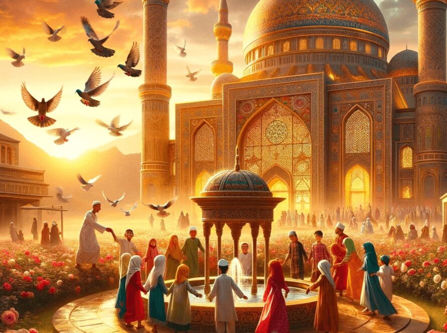 A celebration with many believers