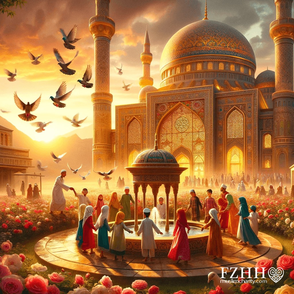 A celebration with many believers