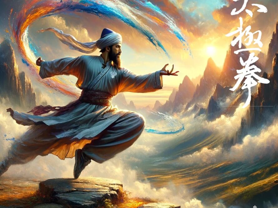 A sufi doing kung fu