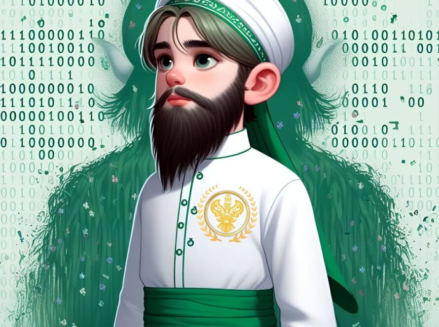 A sufi, green matrix and bad character