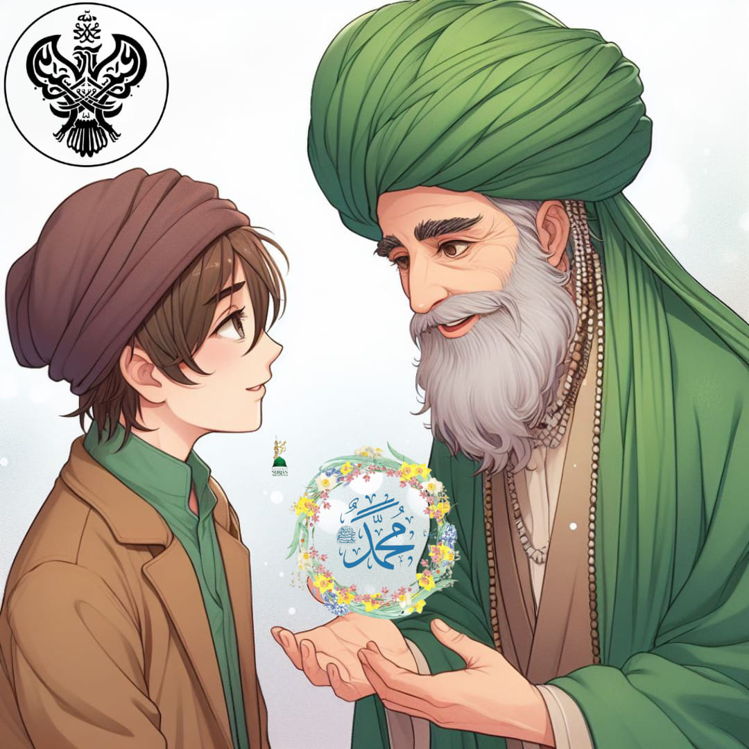 A sufi shaykh, his student and manners