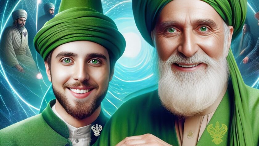 A sufi shaykh and spiritual or quantum entanglement