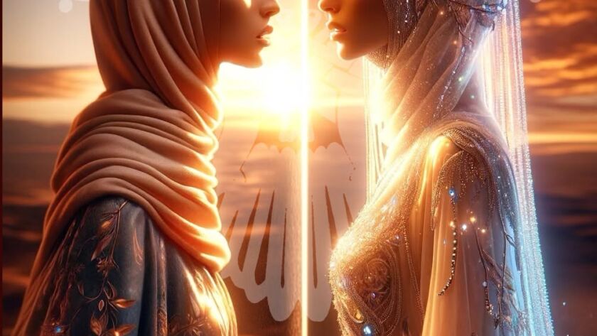 A female and the greater soul